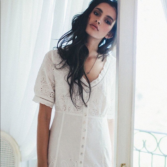 🆕 Spell Damsel White Lace Playdress - Picture 2 of 8